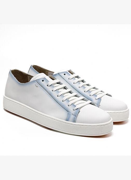 Erkek Sneaker ( Günlük) MO-22600A001-22600 Giuseppe Mengoni Beyaz Zuma - Görsel 4