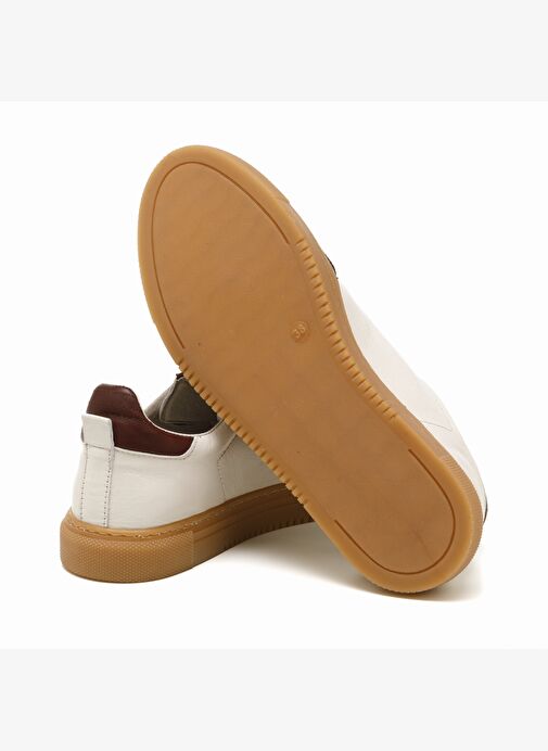 Kadın Sneaker ( Günlük) MAR-25Y-192-3030 John May 95-04-20 Bej-Bordo - Görsel 6