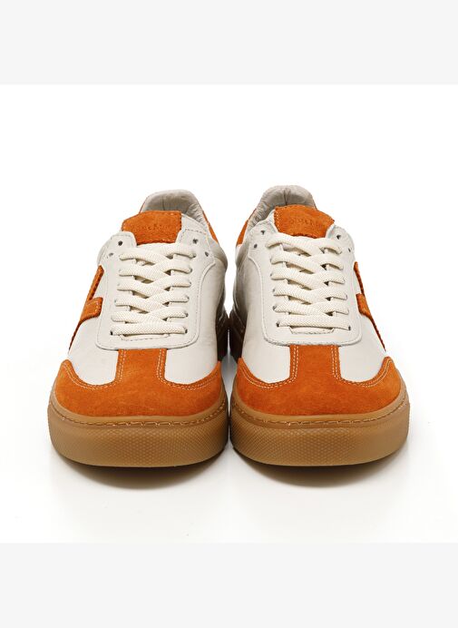 Kadın Sneaker ( Günlük) MAR-25Y-192-3030 John May Orange Süet-Bej Cilt-Orange Süet - Görsel 3