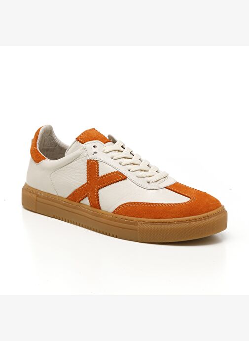 Kadın Sneaker ( Günlük) MAR-25Y-192-3030 John May Orange Süet-Bej Cilt-Orange Süet - Görsel 2