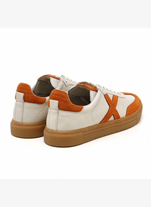 Kadın Sneaker ( Günlük) MAR-25Y-192-3030 John May Orange Süet-Bej Cilt-Orange Süet - Görsel 4