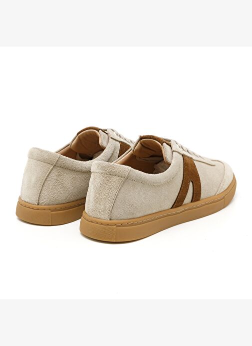 Kadın Sneaker ( Günlük) MAR-25Y-192-4003 John May Bej Süet-Taba Süet - Görsel 5
