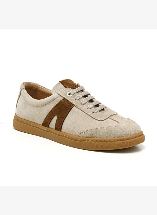 Kadın Sneaker ( Günlük) MAR-25Y-192-4003 John May Bej Süet-Taba Süet - Görsel 2