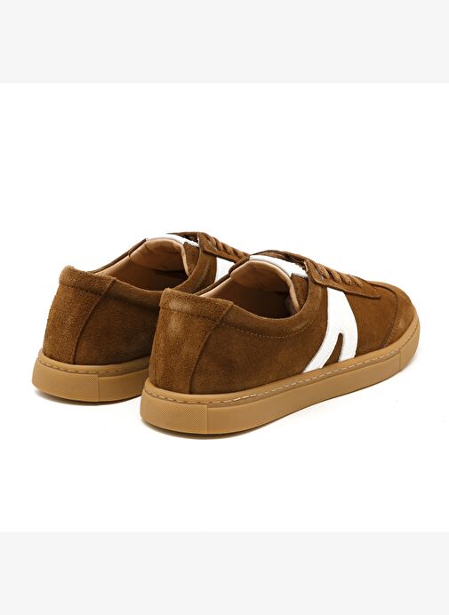 Kadın Sneaker ( Günlük) MAR-25Y-192-4003 John May Taba Süet-Beyaz Cilt - Görsel 5