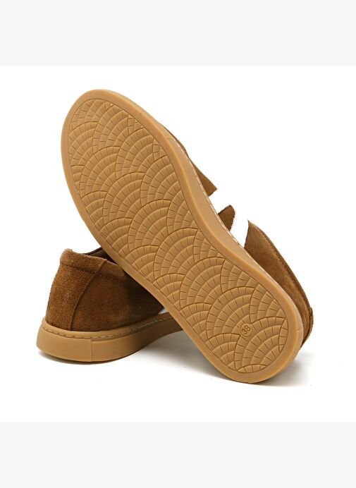 Kadın Sneaker ( Günlük) MAR-25Y-192-4003 John May Taba Süet-Beyaz Cilt - Görsel 6