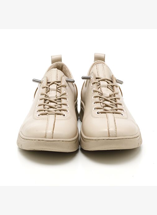 Kadın Sneaker ( Günlük) MAR-25Y-192-251 John May Bej Cilt - Görsel 4