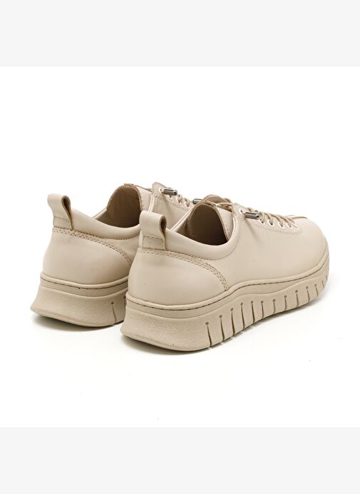 Kadın Sneaker ( Günlük) MAR-25Y-192-251 John May Bej Cilt - Görsel 5