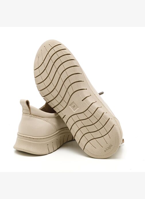 Kadın Sneaker ( Günlük) MAR-25Y-192-251 John May Bej Cilt - Görsel 6