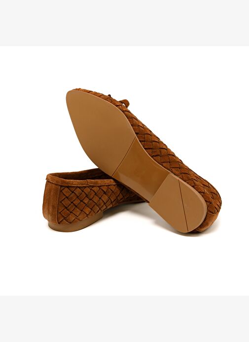 Kadın Babet MAR-25Y-147-5143 John May Taba Süet - Görsel 7