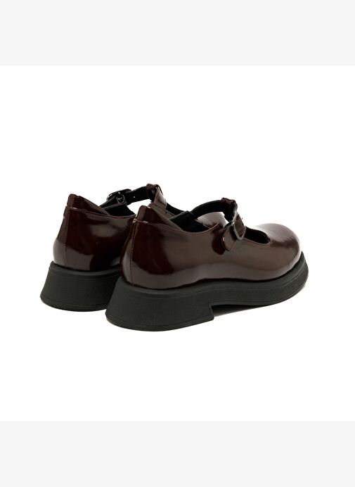 Kadın Sandalet RC-24Y-001-R33127 John May 582-Bordo Rugan - Görsel 5