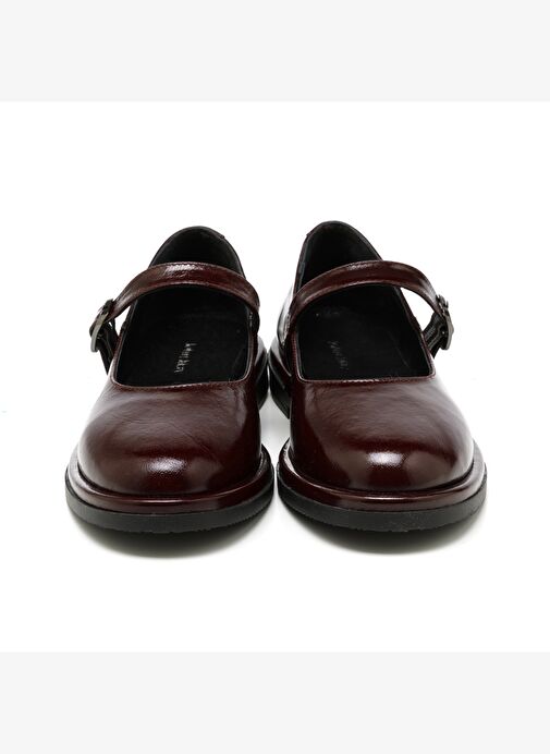 Kadın Sandalet RC-25Y-001-R40206 John May 582-Bordo Rugan - Görsel 4