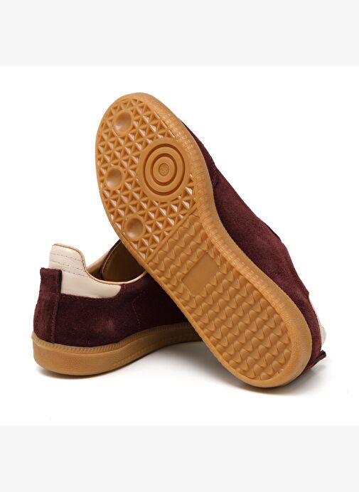 Kadın Sneaker ( Günlük) RC-25Y-088-M-VADE John May Bordo Süet-Bej Deri - Görsel 6
