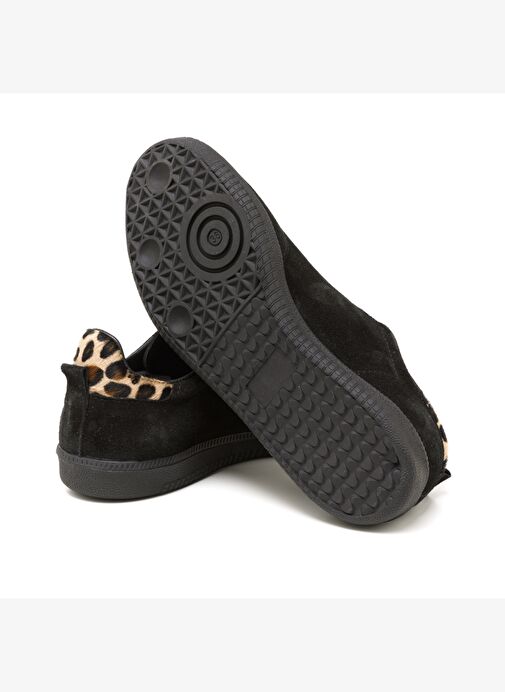 Kadın Sneaker ( Günlük) RC-25Y-088-M-VADE John May Siyah Süet-Leopar - Görsel 6
