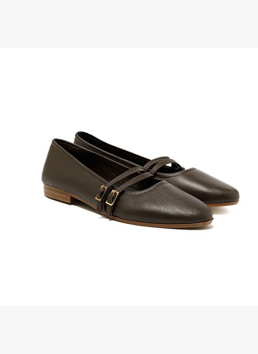 Kadın Babet RC-25Y-167-D-1982 John May Kahve - Görsel 3