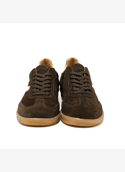 Erkek Sneaker ( Günlük) RC-25Y-088-M-VADE John May Kahve Süet-Bej Deri - Görsel 4