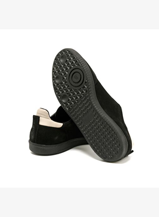 Erkek Sneaker ( Günlük) RC-25Y-088-M-VADE John May Siyah Süet-Bej Deri - Görsel 6