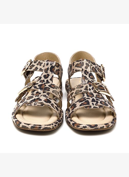Kadın Sandalet RC-25Y-001-R29626 John May 545-Leopar - Görsel 4
