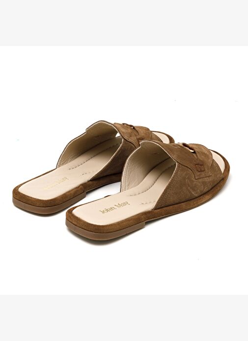 Kadın Terlik RC-25Y-001-R29635 John May 239-Tütün Süet - Görsel 5