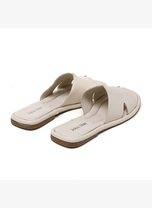 Kadın Terlik RC-25Y-001-R29615 John May 495-Krem - Görsel 5