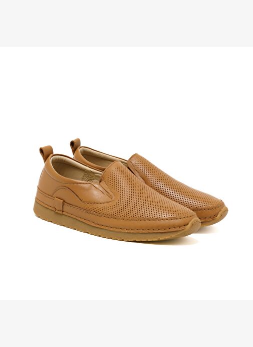 Kadın Sandalet RC-25Y-201-M5 John May Taba Deri - Görsel 3