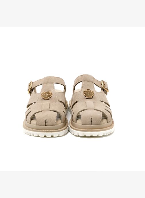 Kadın Terlik RC-25Y-201-M13 John May Bej Süet - Görsel 4