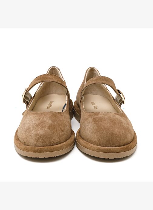 Kadın Sandalet RC-25Y-001-R40206 John May 239-Tutun Suet - Görsel 4