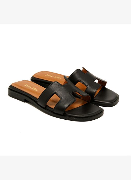 Kadın Terlik RC-25Y-015-R2046 John May Siyah 26 - Görsel 4