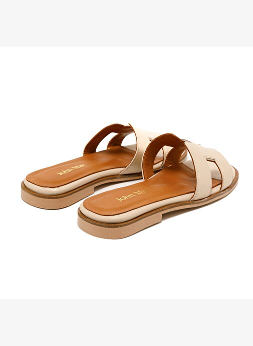 Kadın Terlik RC-25Y-015-R2046 John May Bej Cilt - Görsel 6