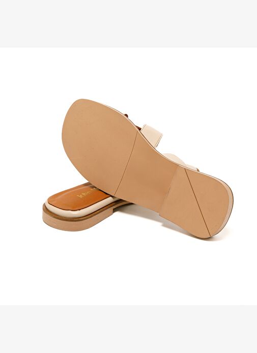 Kadın Terlik RC-25Y-015-R2046 John May Bej Cilt - Görsel 7