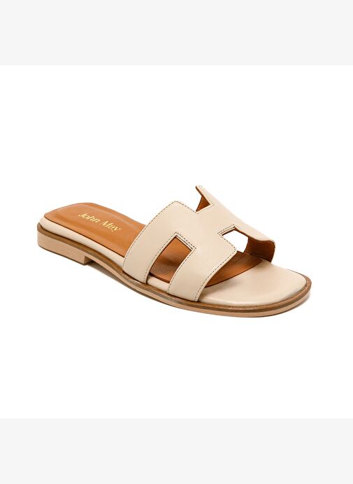 Kadın Terlik RC-25Y-015-R2046 John May Bej Cilt - Görsel 3