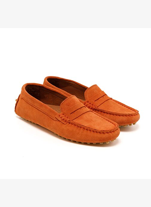 Kadın Sneaker ( Günlük) RC-25Y-058-R1821 John May Orange Süet - Görsel 4