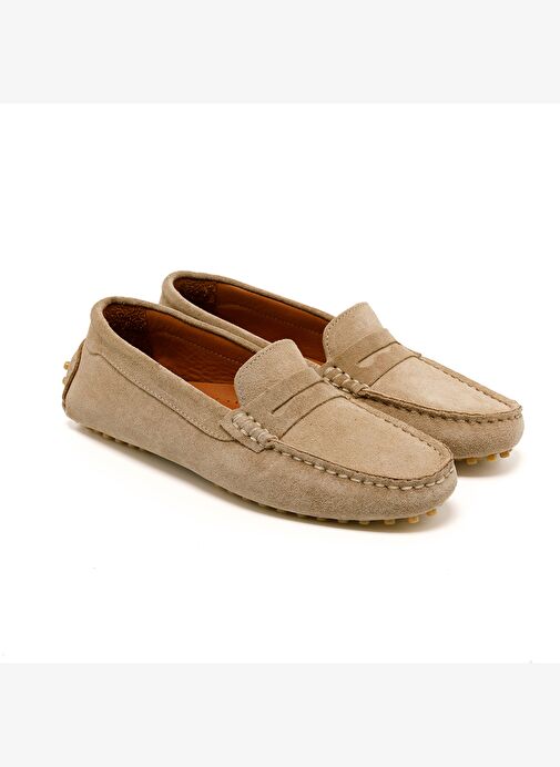 Kadın Sneaker ( Günlük) RC-25Y-058-R1821 John May Bej Süet - Görsel 4