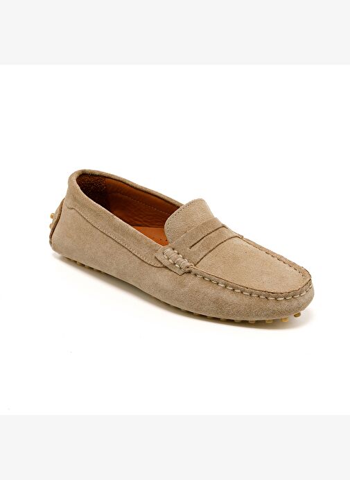 Kadın Sneaker ( Günlük) RC-25Y-058-R1821 John May Bej Süet - Görsel 3