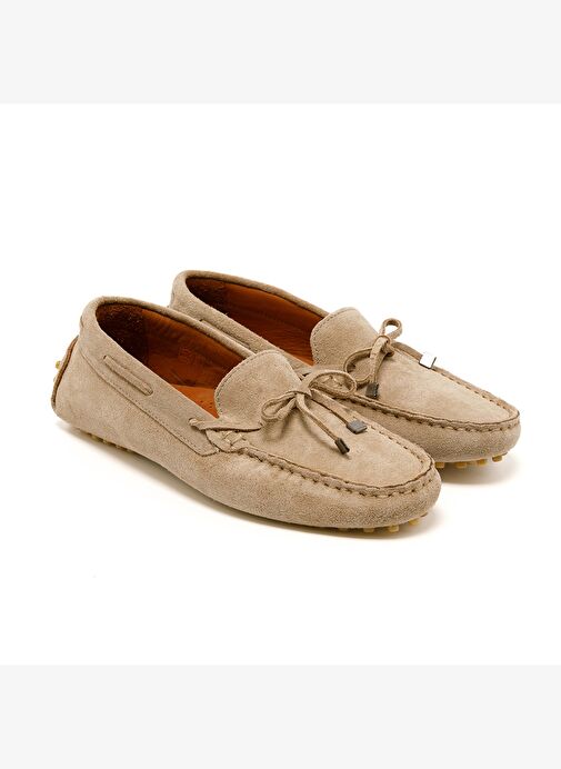 Kadın Sneaker ( Günlük) RC-25Y-058-R1822 John May Bej Süet - Görsel 4