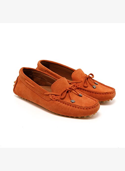 Kadın Sneaker ( Günlük) RC-25Y-058-R1822 John May Orange Süet - Görsel 4