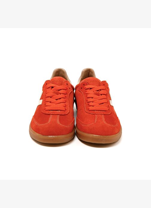 Kadın Sneaker ( Günlük) RC-25Y-088-M-VADE John May Oranj Süet-Bej Cilt - Görsel 5