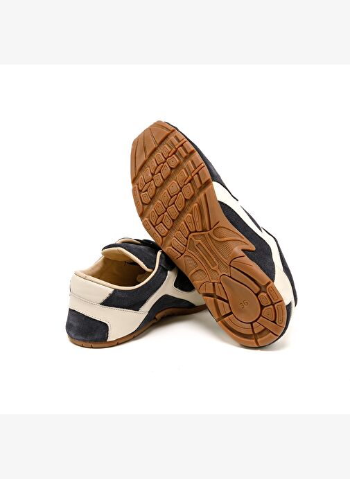 Kadın Sneaker ( Günlük) RC-25Y-187-MIU1005 John May Laci Süet - Bej Cilt - Görsel 7