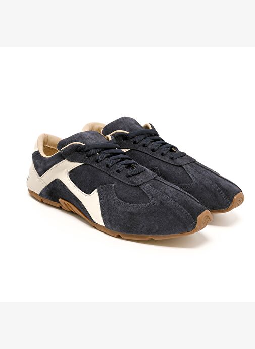 Kadın Sneaker ( Günlük) RC-25Y-187-MIU1005 John May Laci Süet - Bej Cilt - Görsel 2