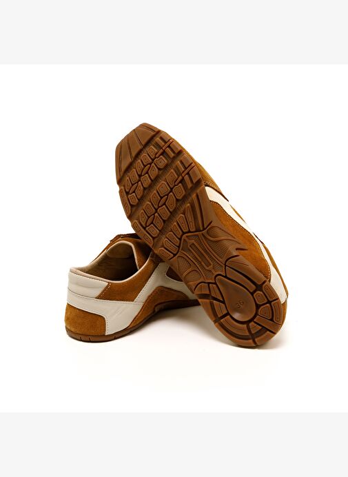 Kadın Sneaker ( Günlük) RC-25Y-187-MIU1005 John May Taba Süet-Bej Cilt - Görsel 7