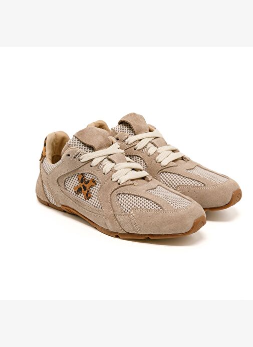 Kadın Sneaker ( Günlük) RC-25Y-187-MIU1912 John May Bej Süet - Görsel 4