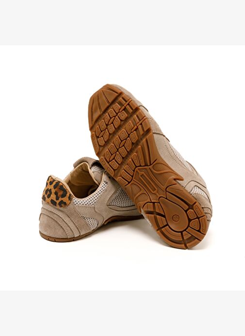 Kadın Sneaker ( Günlük) RC-25Y-187-MIU1912 John May Bej Süet - Görsel 7