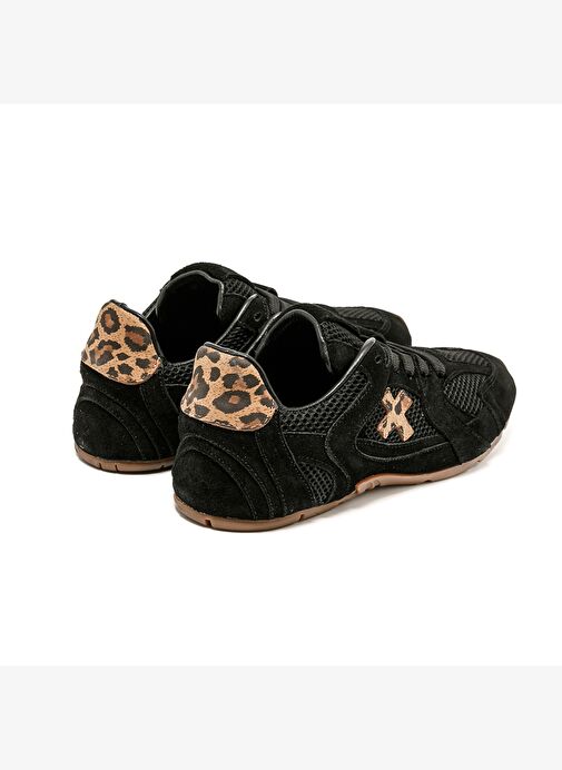 Kadın Sneaker ( Günlük) RC-25Y-187-MIU1912 John May Siyah Süet - Görsel 6