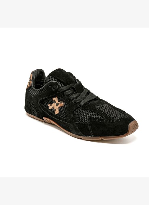 Kadın Sneaker ( Günlük) RC-25Y-187-MIU1912 John May Siyah Süet - Görsel 3