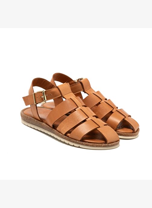 Kadın Sandalet RC-25Y-210-R2614 John May Taba - Görsel 3