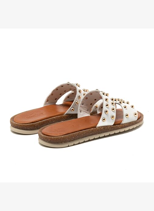 Kadın Terlik RC-25Y-210-R2622 John May Beyaz - Görsel 5