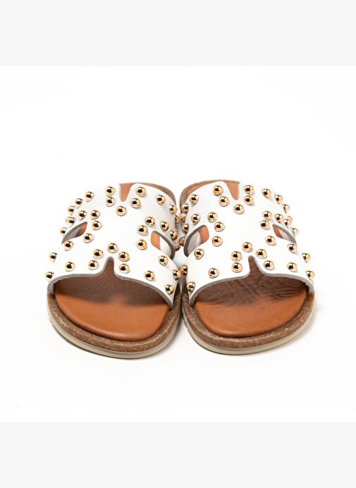 Kadın Terlik RC-25Y-210-R2622 John May Beyaz - Görsel 7