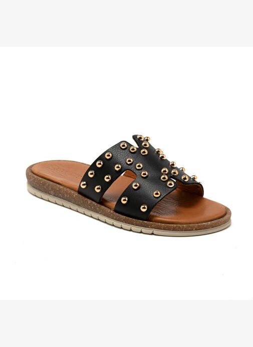 Kadın Terlik RC-25Y-210-R2622 John May Siyah - Görsel 3