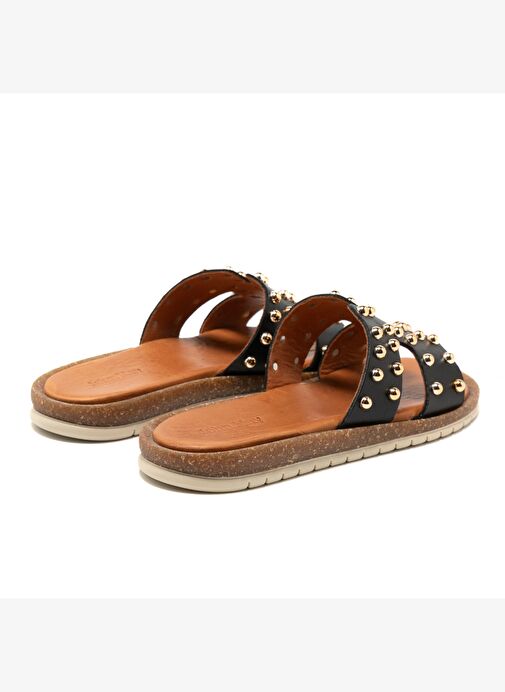 Kadın Terlik RC-25Y-210-R2622 John May Siyah - Görsel 5