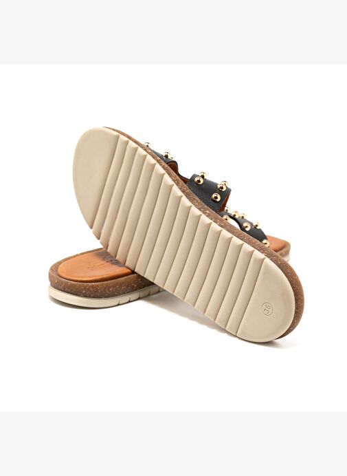 Kadın Terlik RC-25Y-210-R2622 John May Siyah - Görsel 6