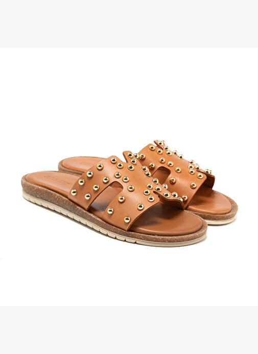 Kadın Terlik RC-25Y-210-R2622 John May Taba - Görsel 4